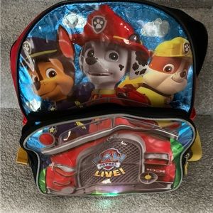 Authentic Paw Patrol Live lightup backpack